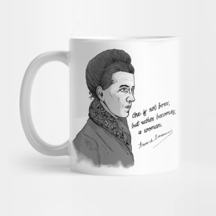 Beauvoir Quote Mug